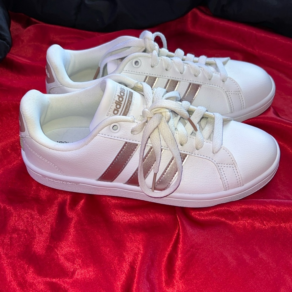 Adidas Rose Gold Sneakers Womans 7